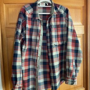 Fjallraven Plaid Button Up - XL